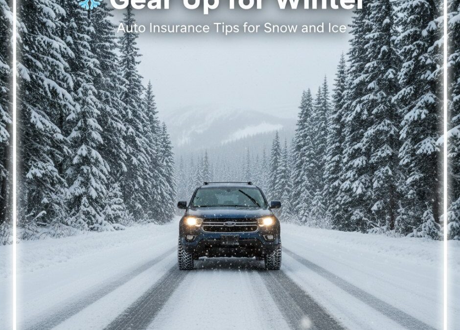 Gear Up for Winter: Auto Insurance Tips for Snow and Ice